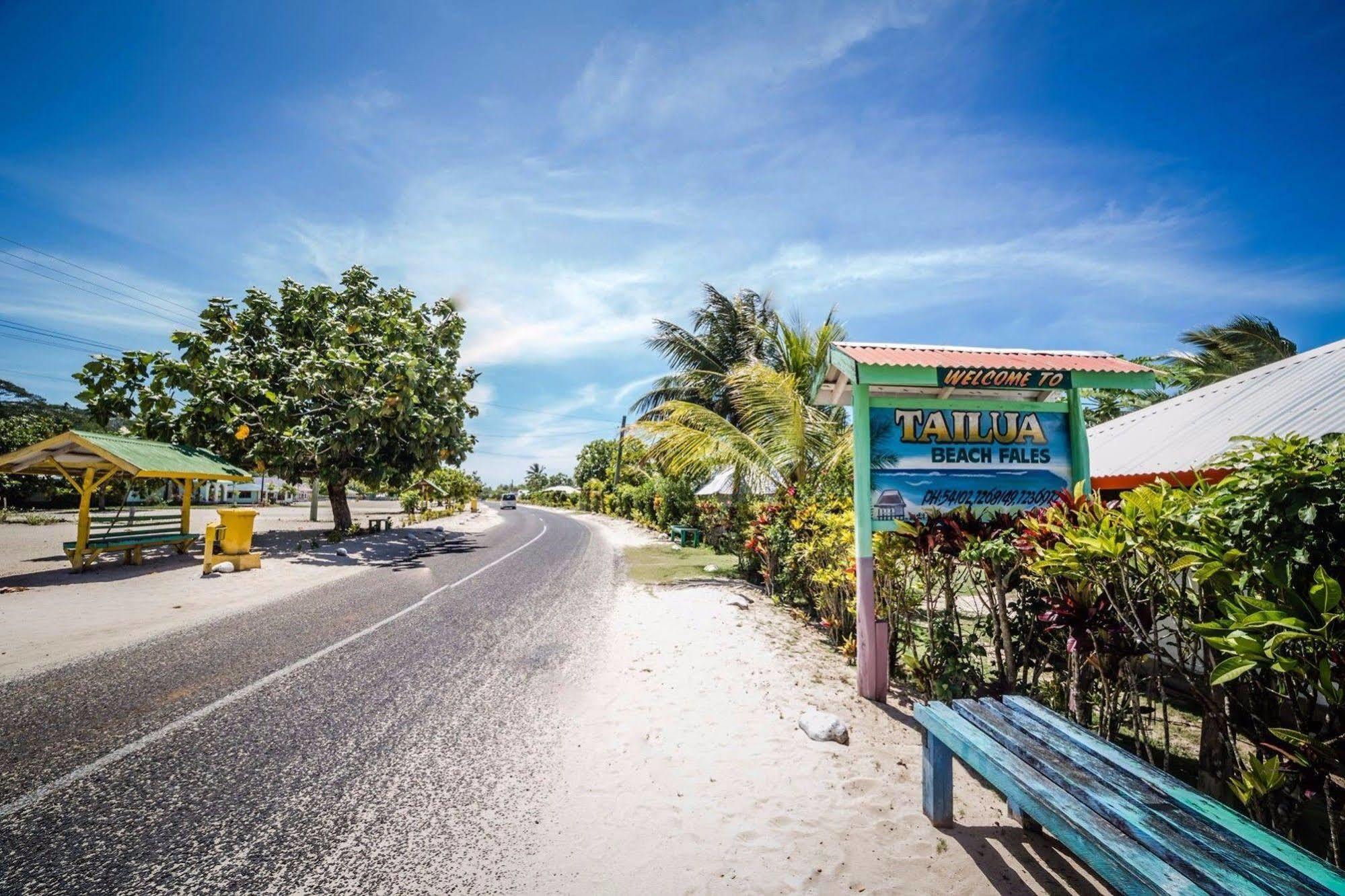 Tailua Beach Fales Manase Exteriér fotografie